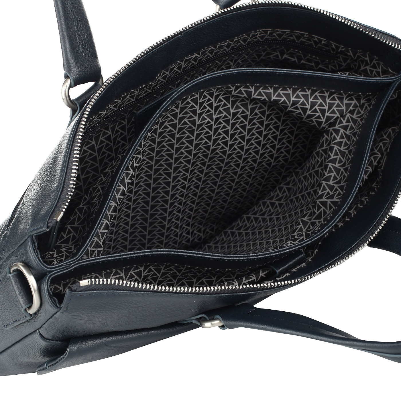 Деловая кожаная сумка с отделением для ноутбука Dr. Koffer 