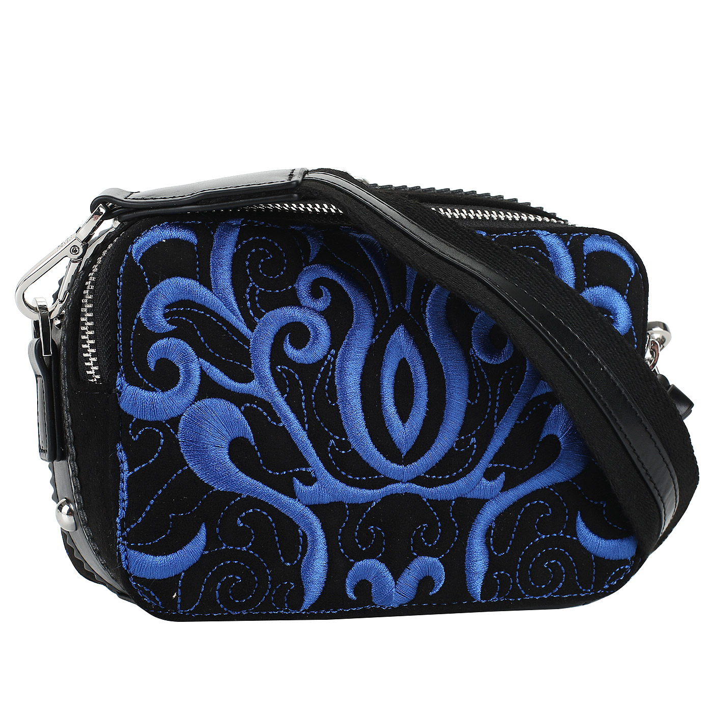Сумочка через плечо с вышивкой Cavalli Class Delux