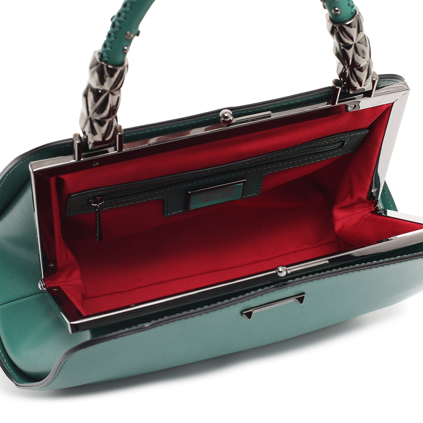 Кожаная сумка Cromia Jackie