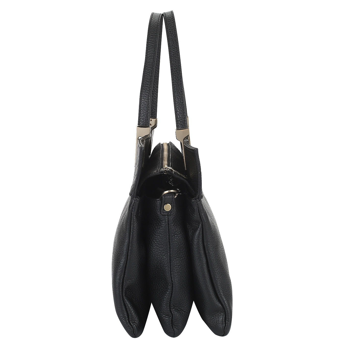 Кожаная сумка с тремя отделами Ripani Vanilla