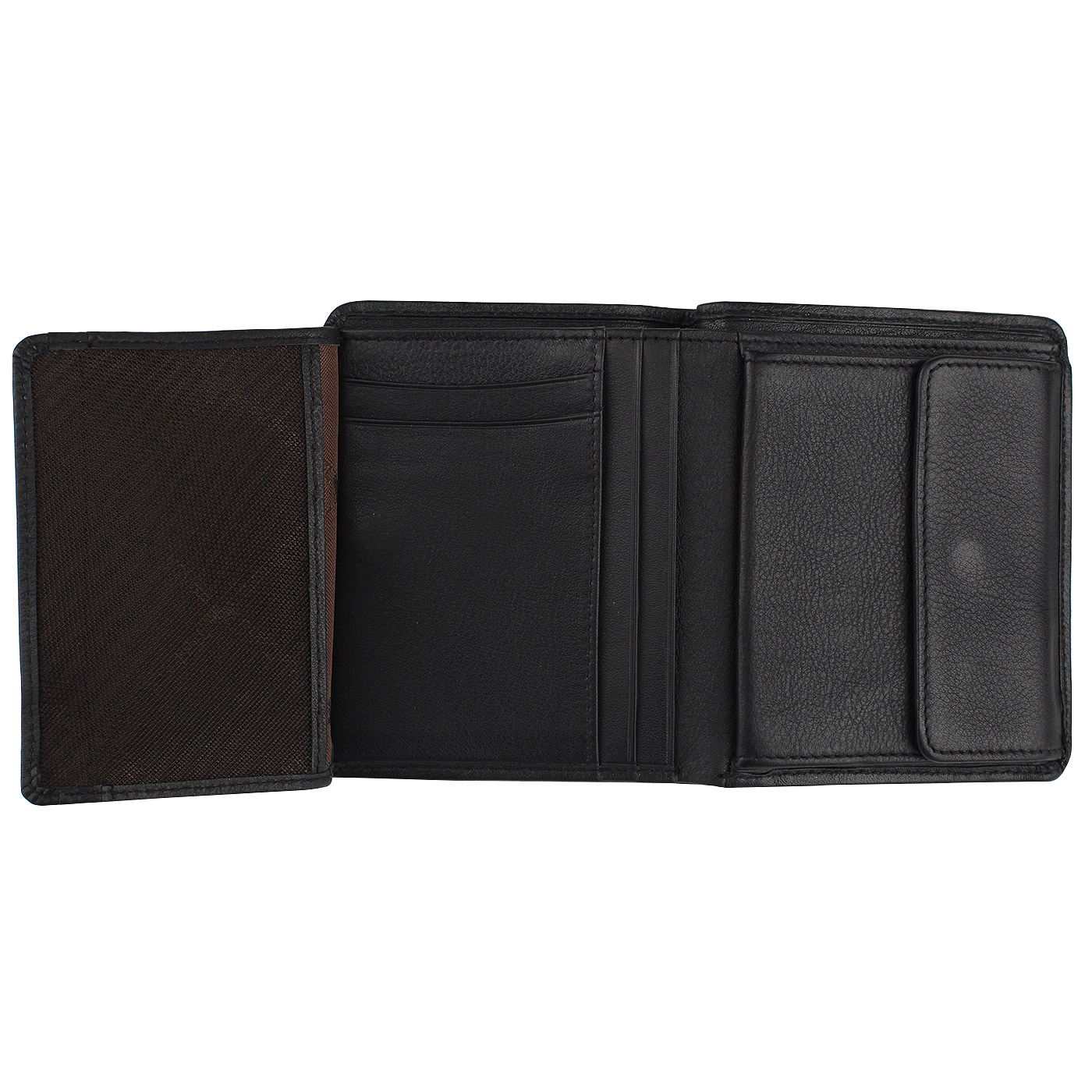 Черный кожаный кошелек Braun Buffel Miami