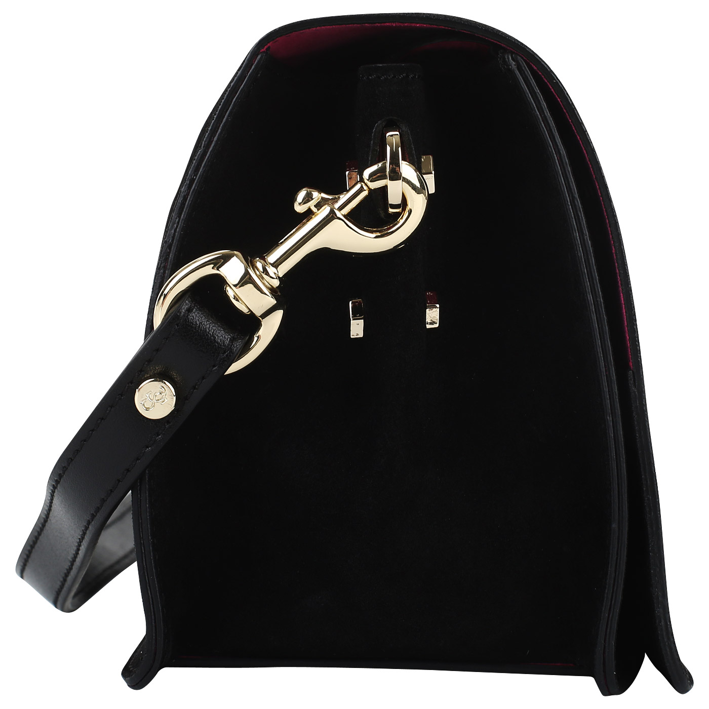 Сумочка из замши Carlo Salvatelli Camoscio