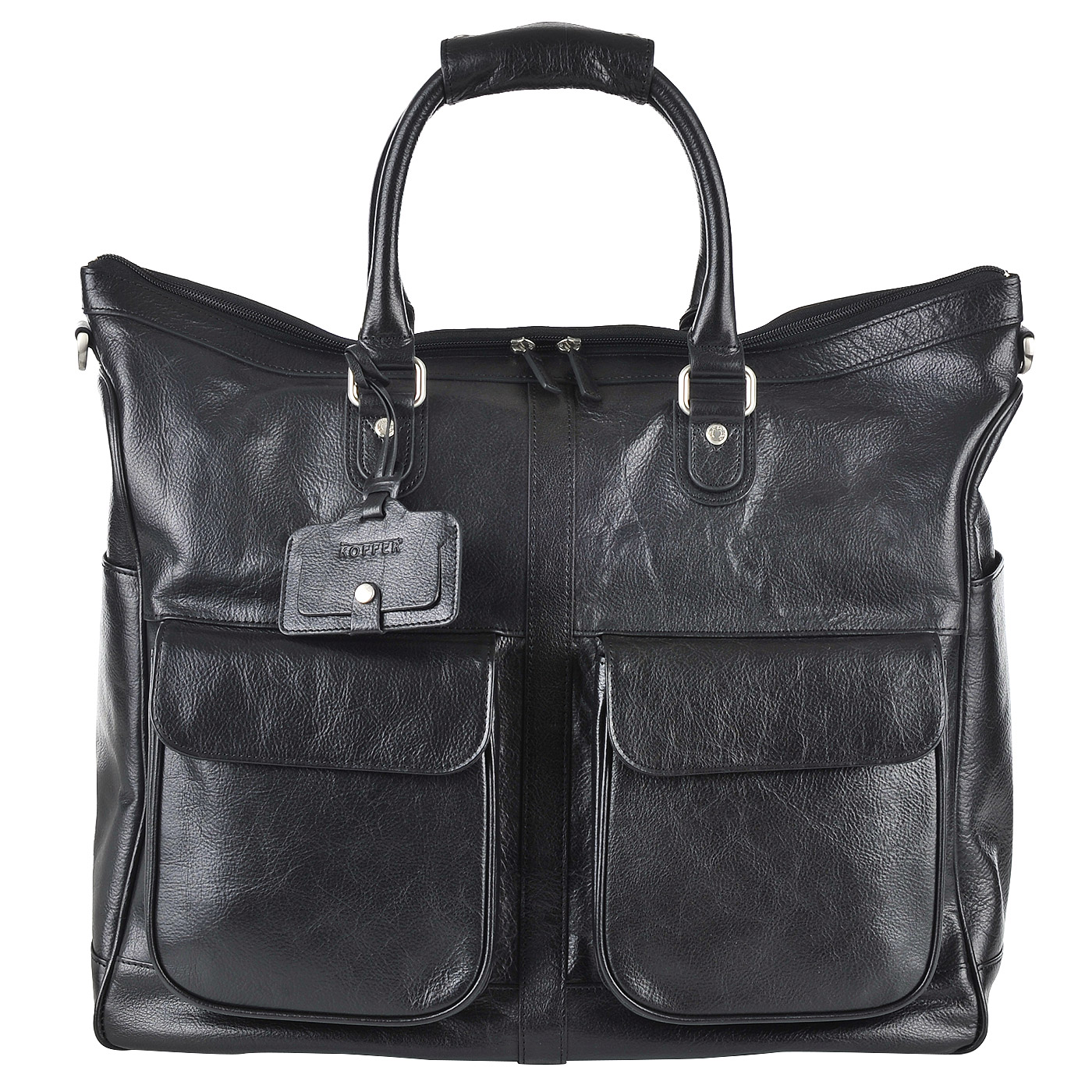 Dr. Koffer Мужской кожаный саквояж