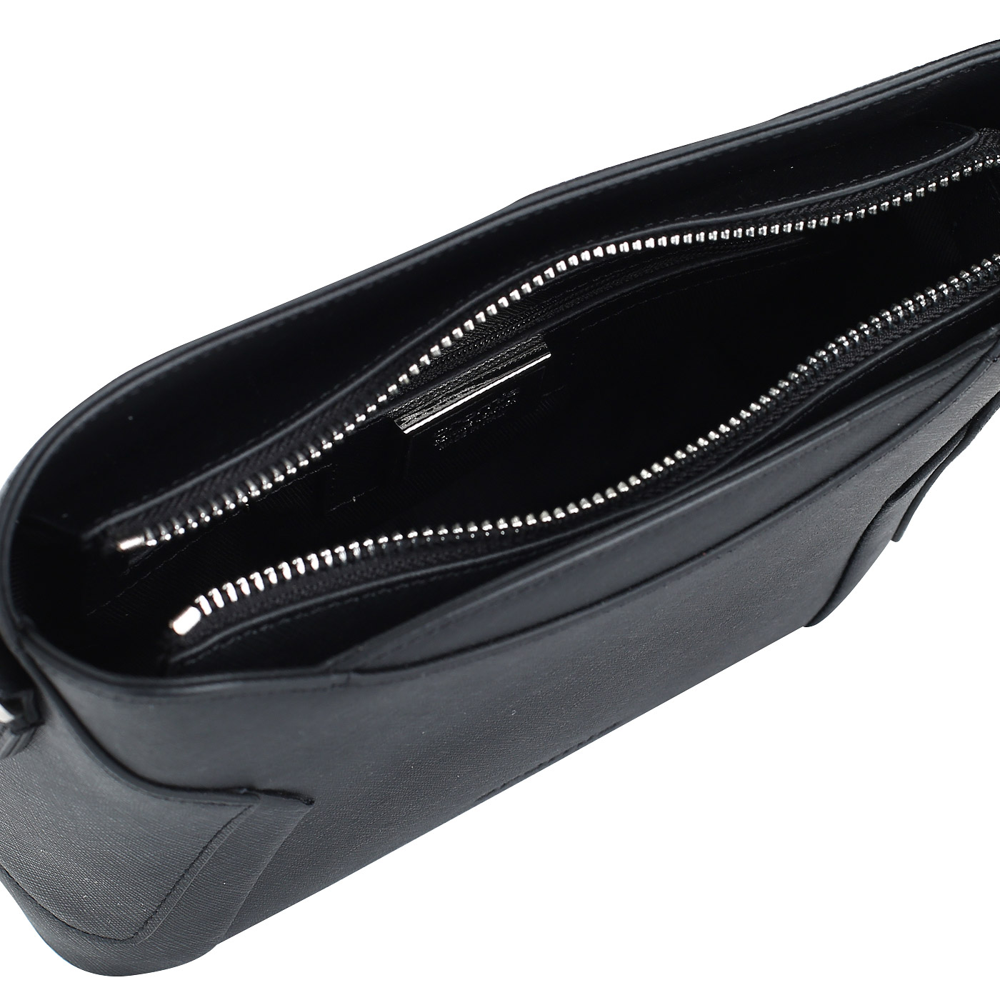 Черная женская сафьяновая сумочка Cromia Wisper