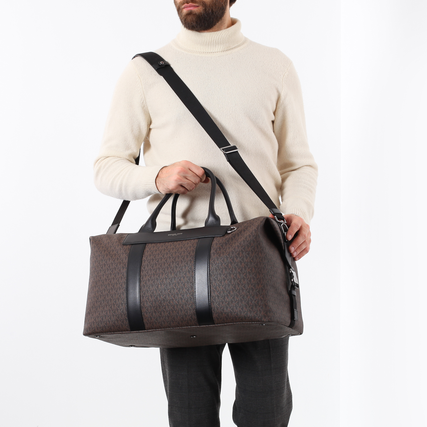 Дорожная сумка с логотипом бренда Michael Kors Men Greyson