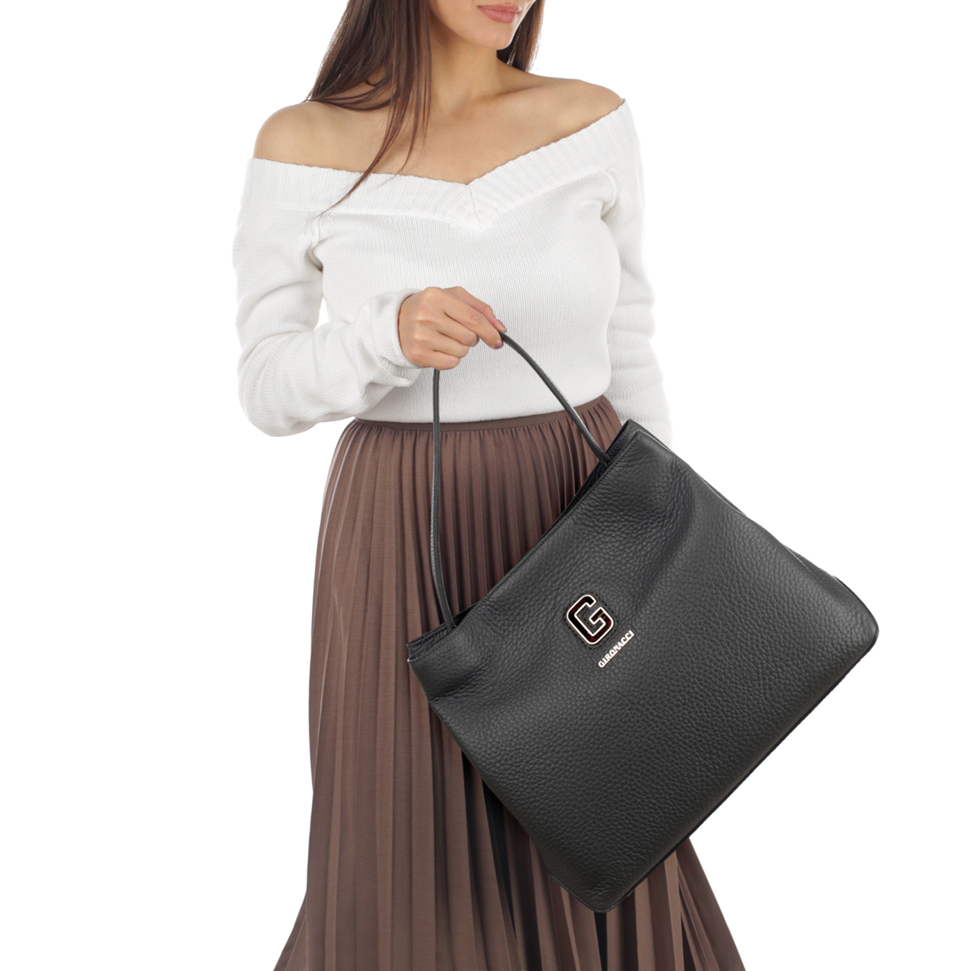 Кожаная сумка Gironacci Velvet