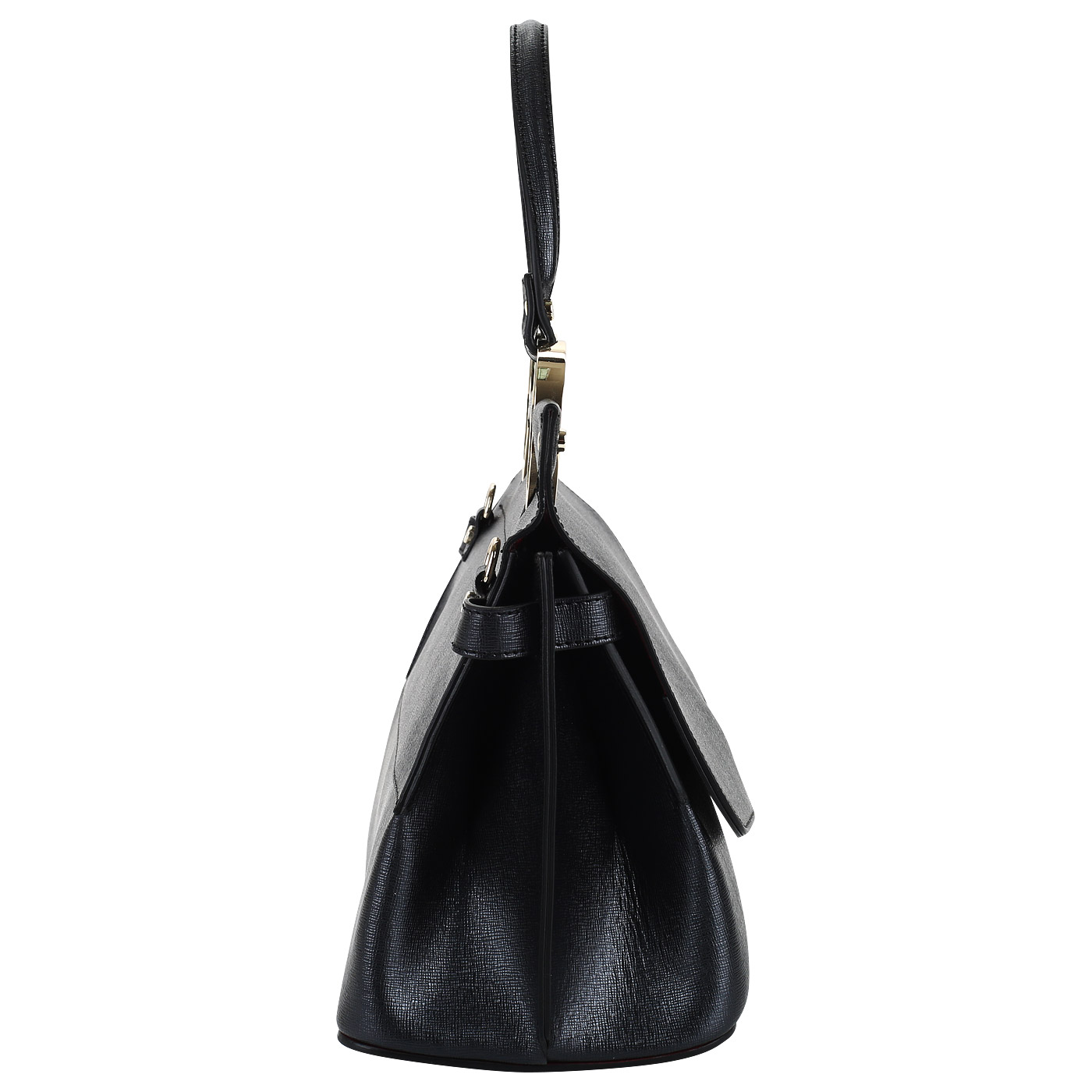 Сумка с ручкой и плечевым ремешком Carlo Salvatelli Saffiano