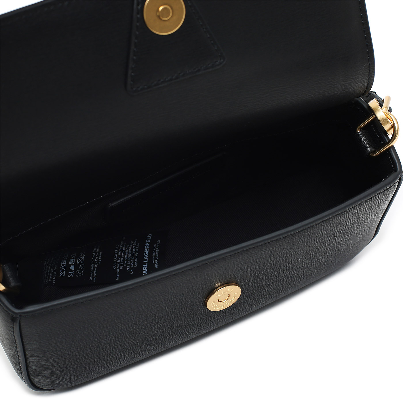 Кожаная сумка Karl Lagerfeld Lock