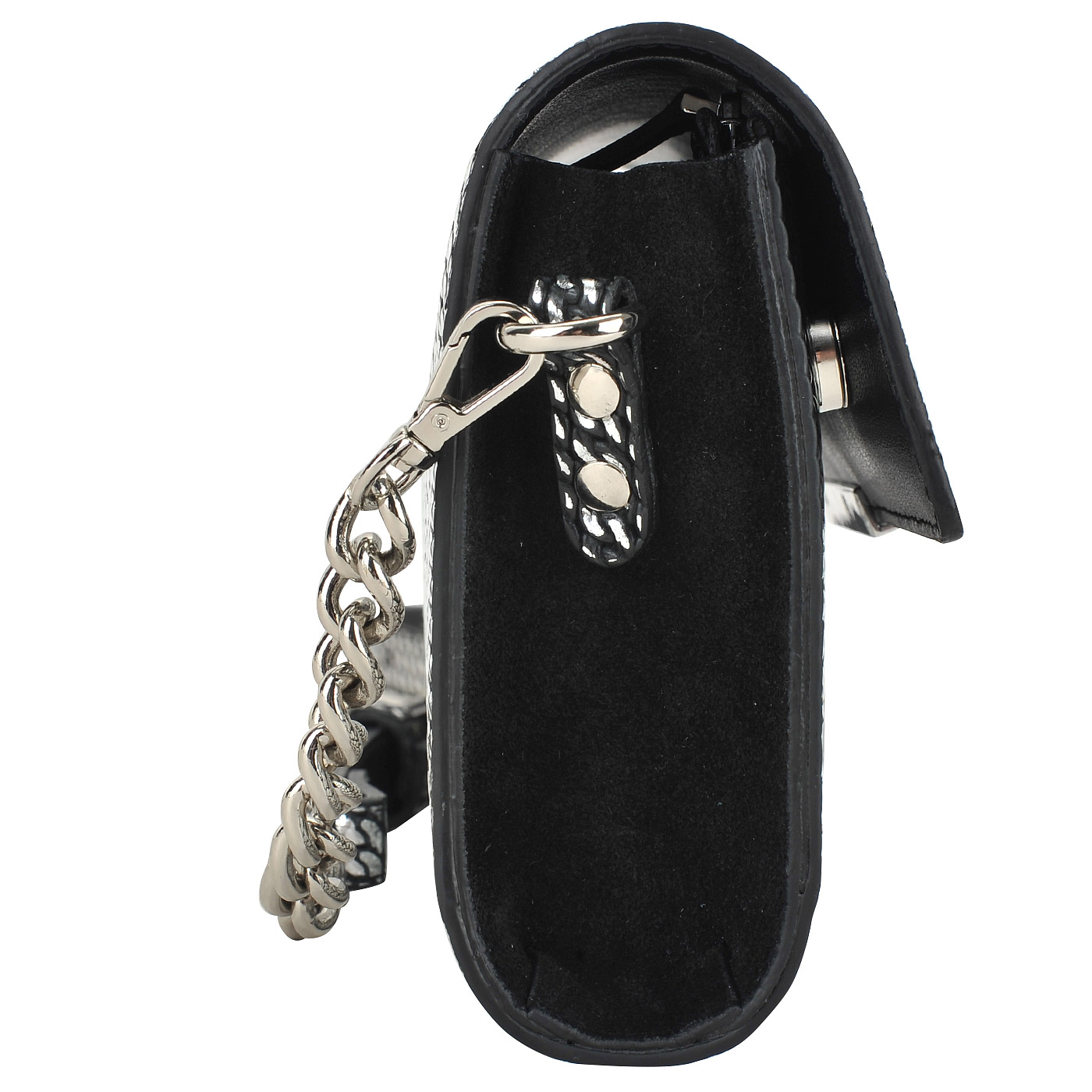 Женская кожаная сумка с тиснением Aurelli Mini bag