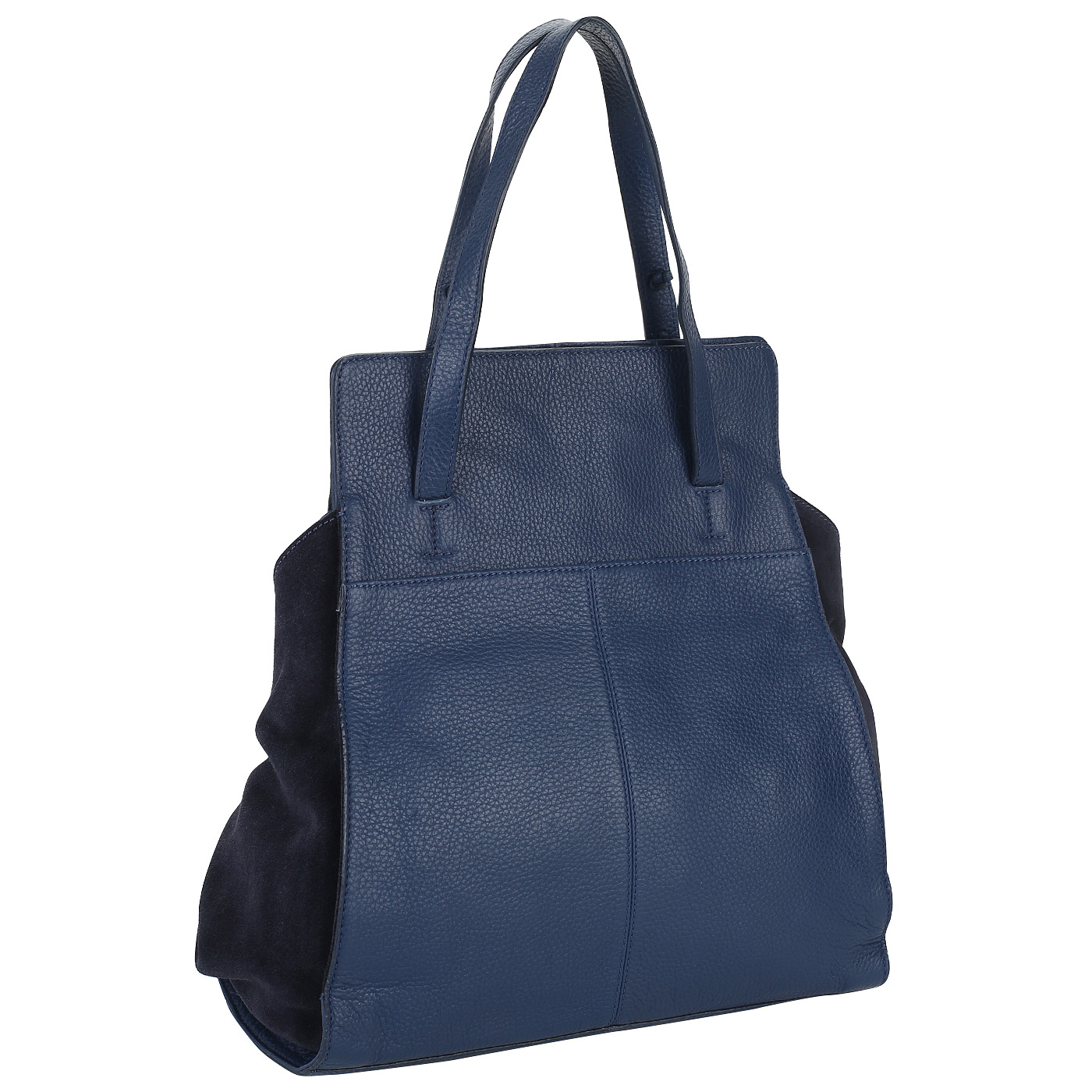 Сумка-трансформер из кожи и замши Cromia Lexa