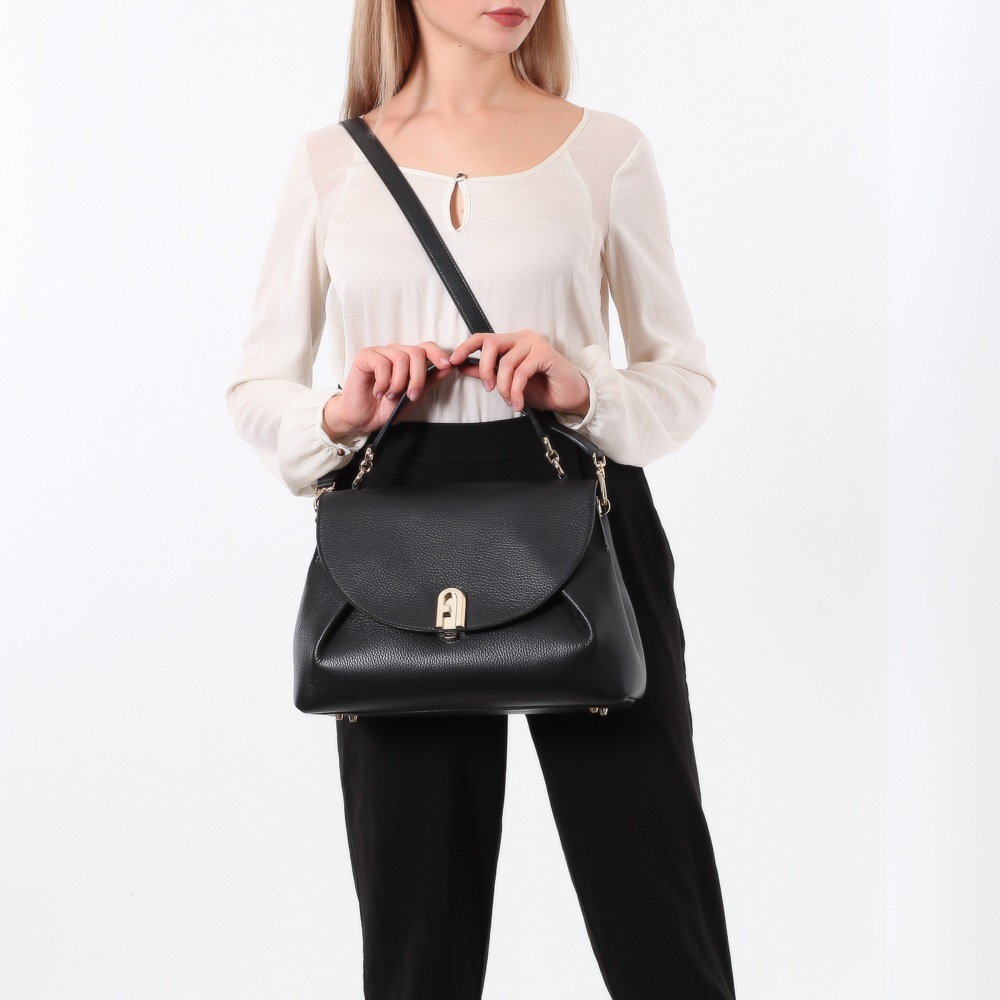 Сумка-сэтчел Furla Sleek