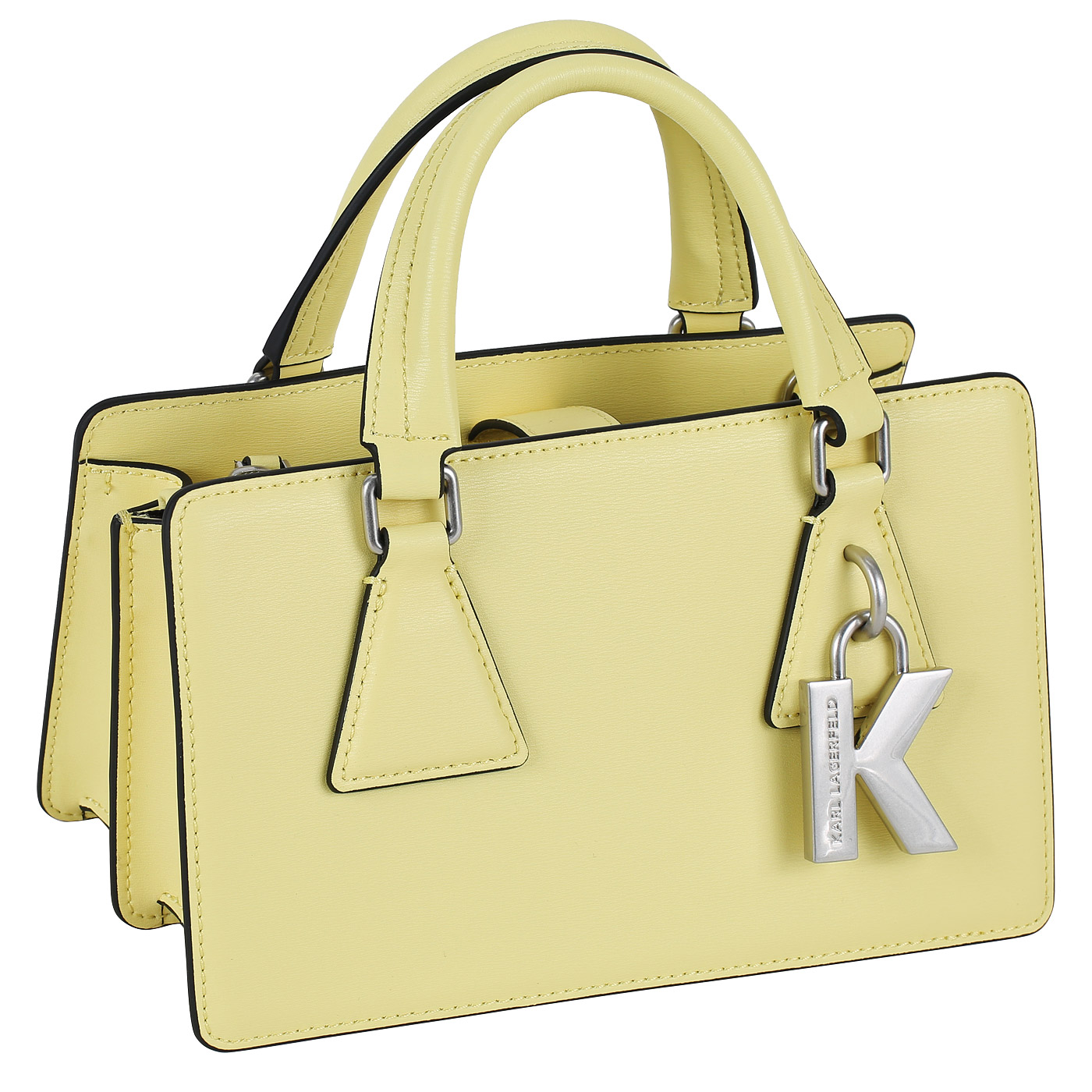 Кожаная сумка Karl Lagerfeld Lock