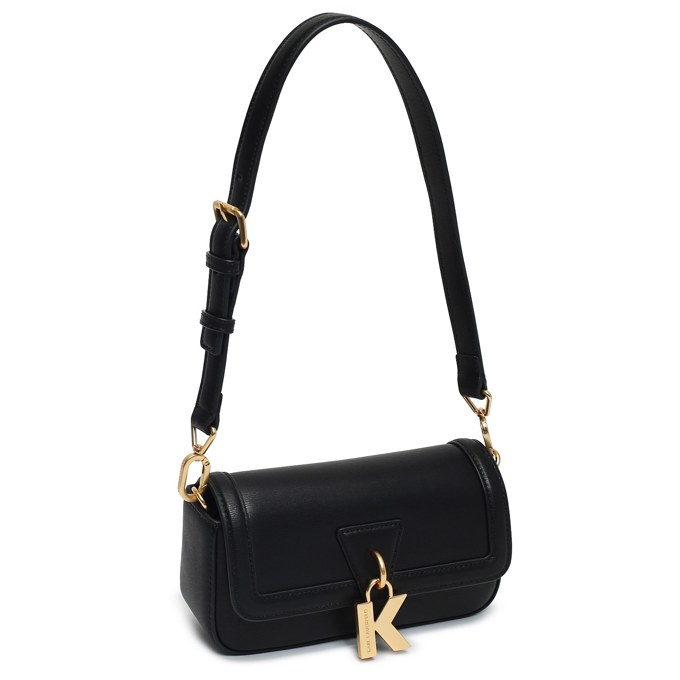 Кожаная сумка Karl Lagerfeld Lock