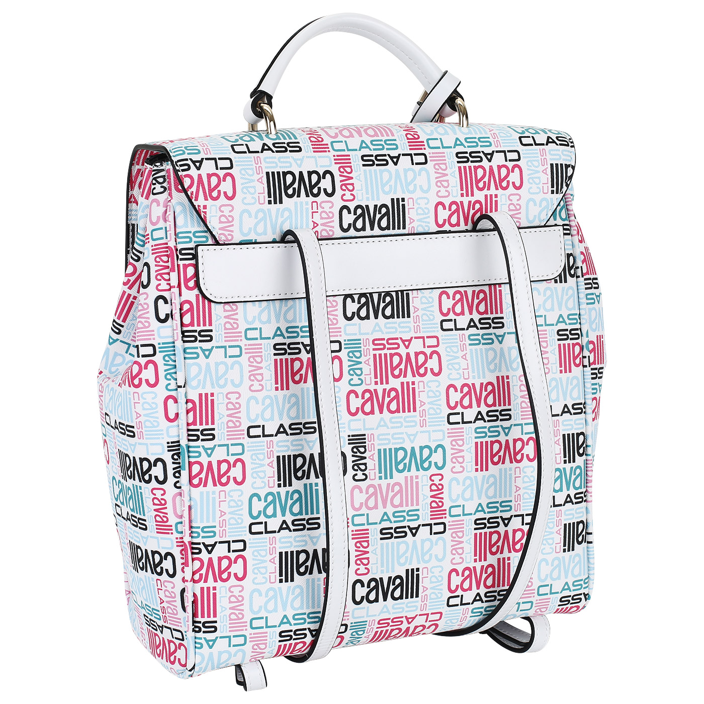 Рюкзак на магнитной кнопке Cavalli Class Spring Signature