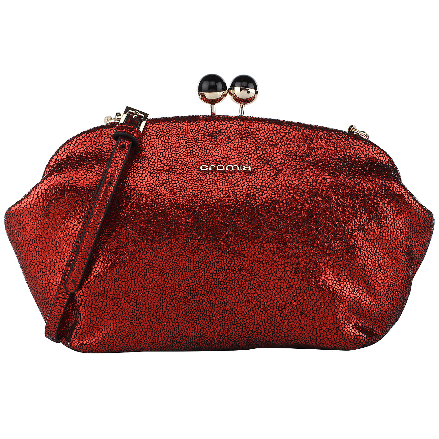 Cromia Кожаный ридикюль
