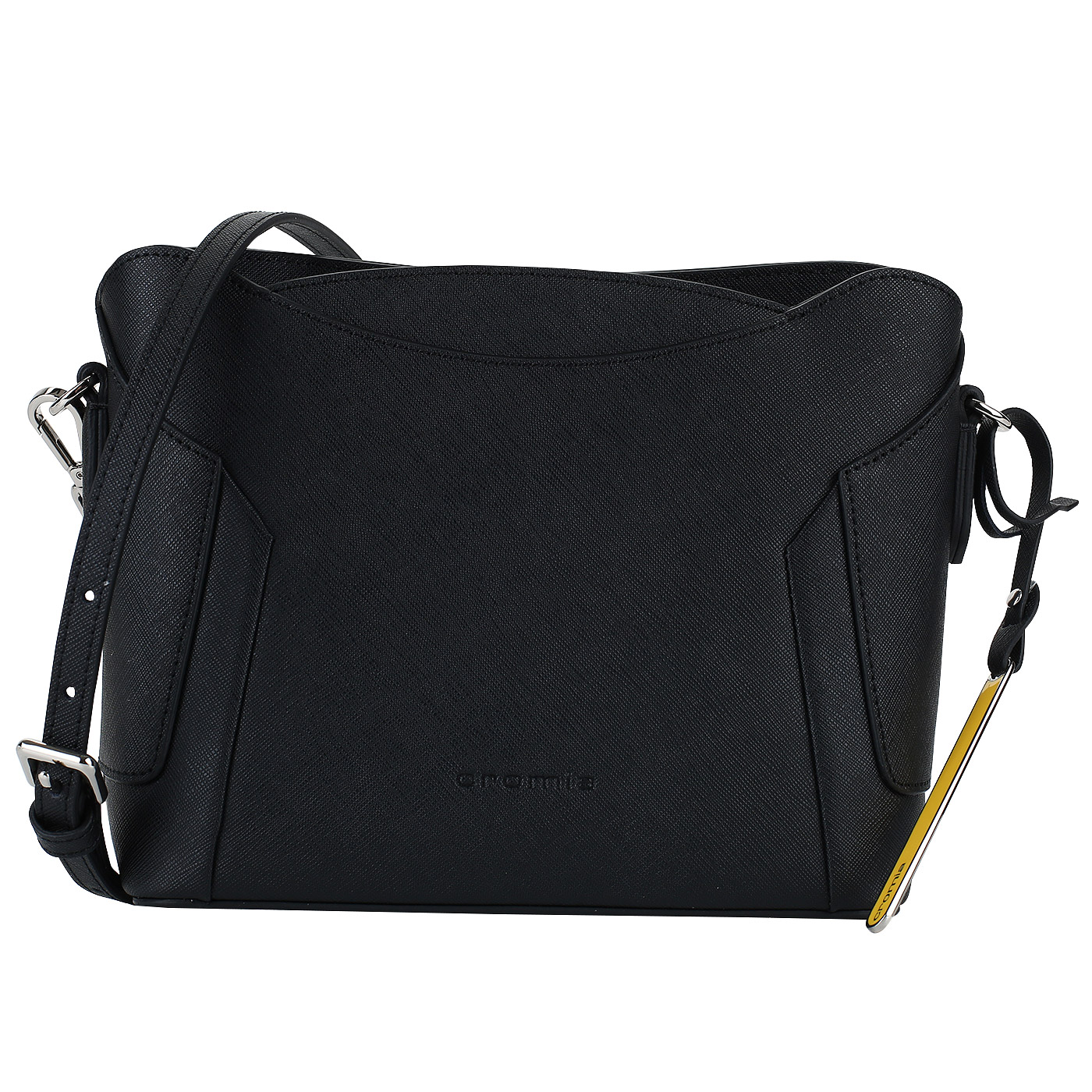 Cromia Черная женская сафьяновая сумочка