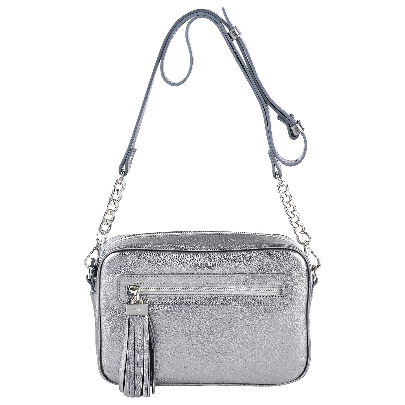 Aurelli Женская кожаная сумка через плечо