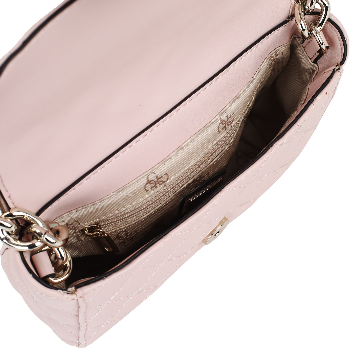 Розовая сумочка Guess Elliana