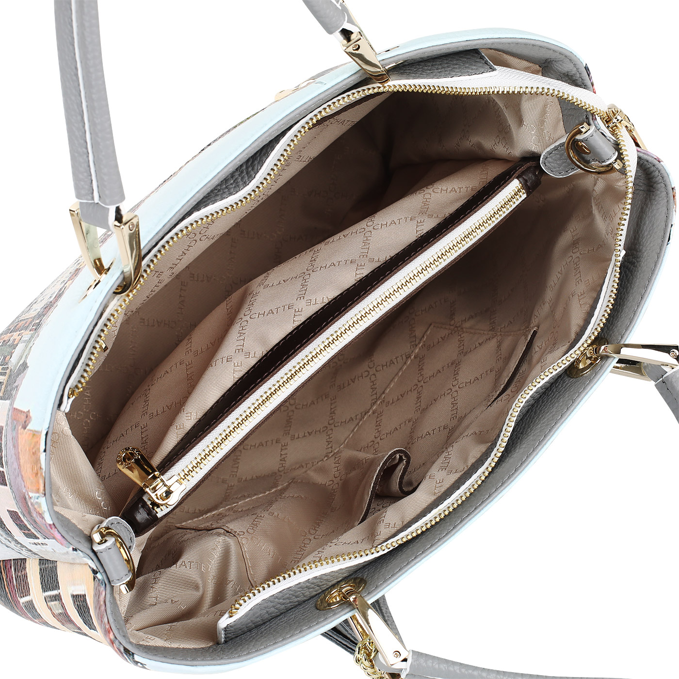 Сумка с принтом Chatte 