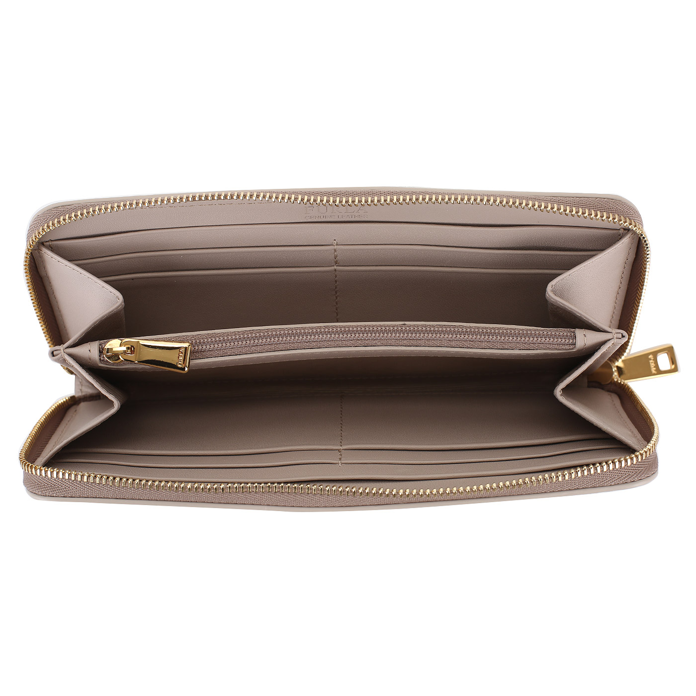 Тисненое портмоне на молнии Furla Belvedere