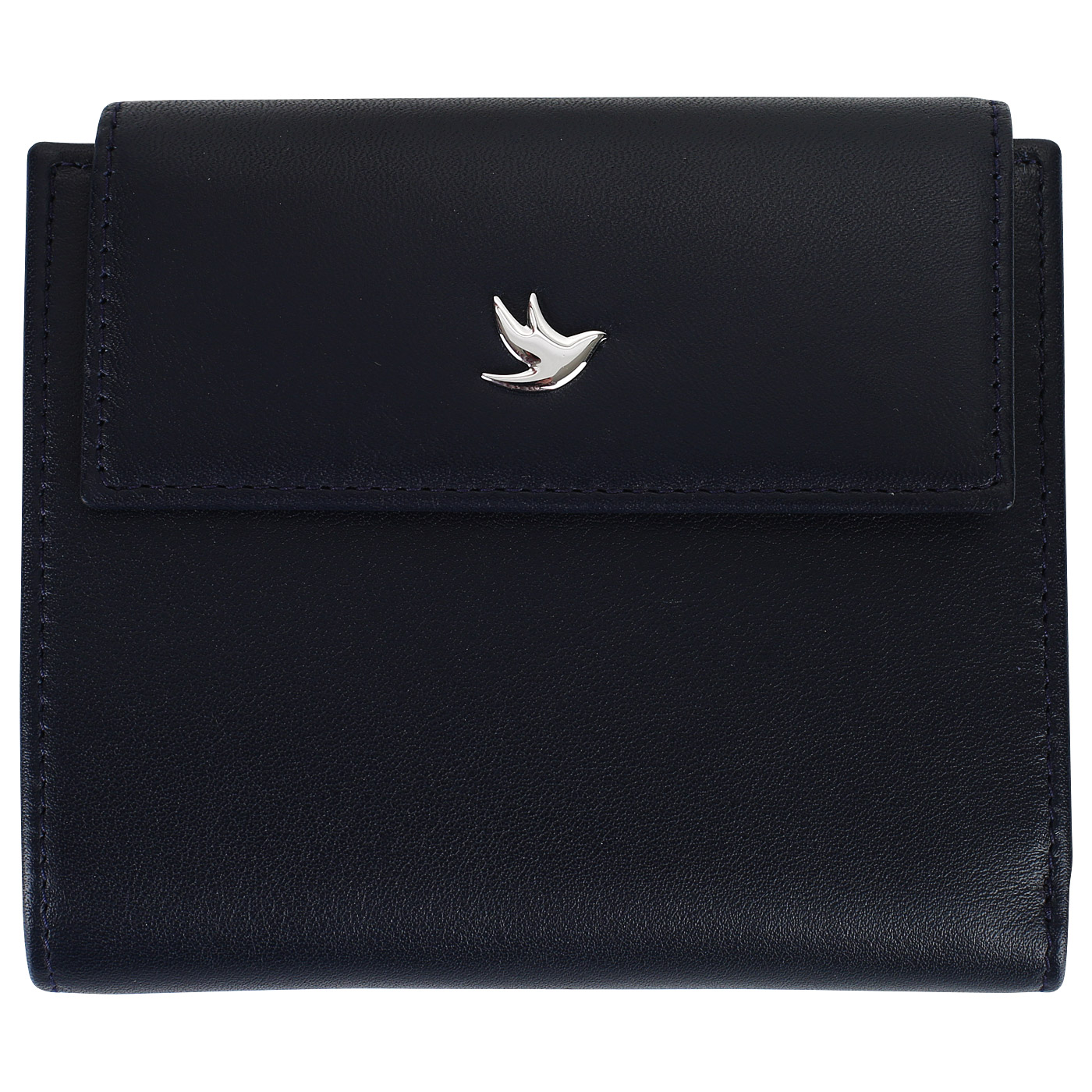 Aurelli Синий кошелек на кнопке