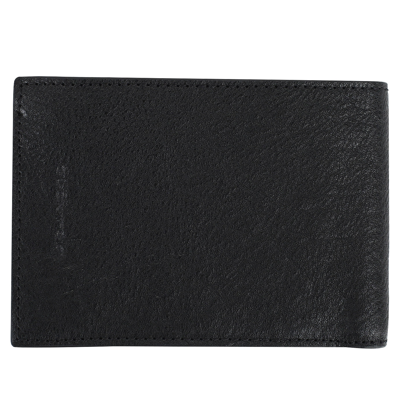 Портмоне из черной натуральной кожи Piquadro Black square