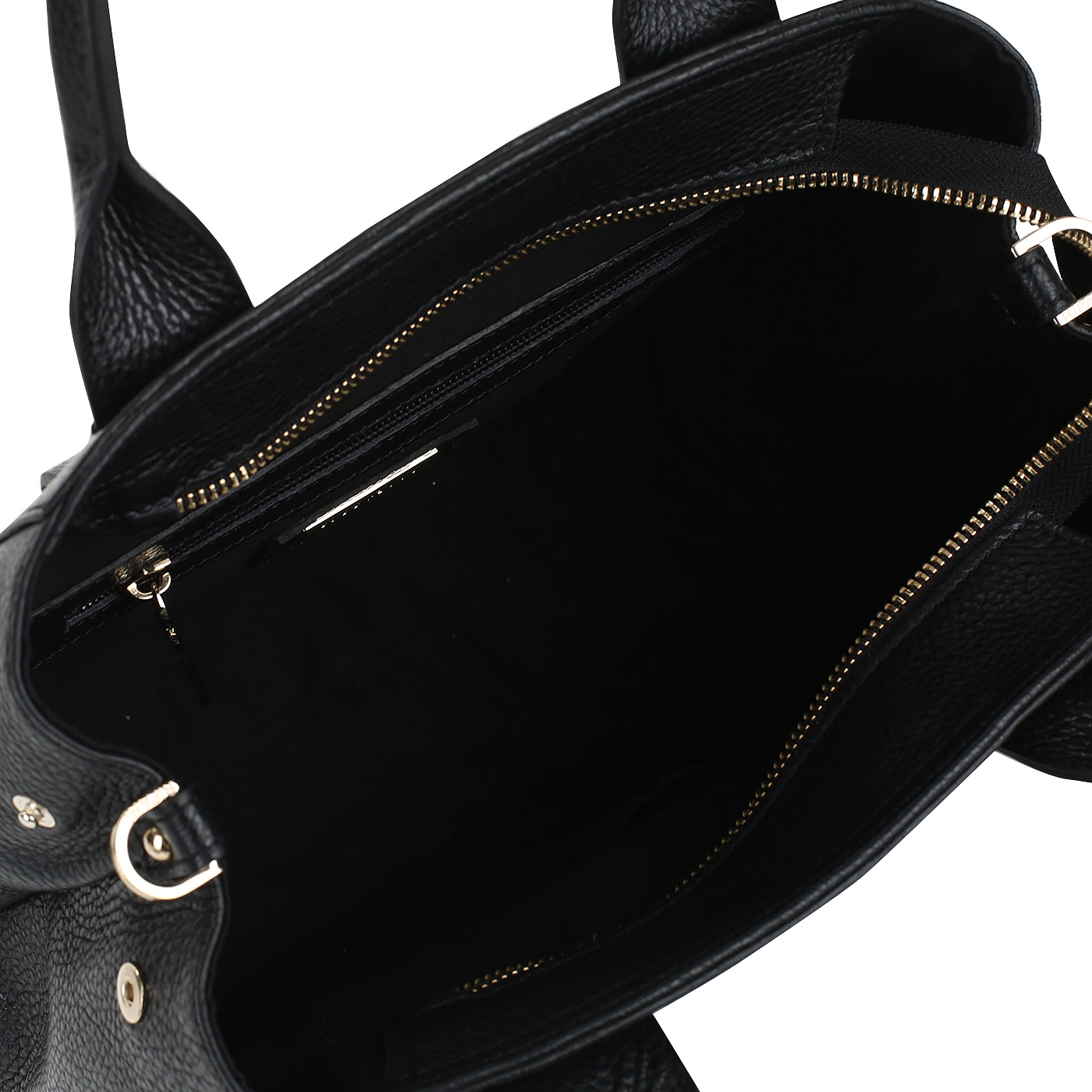 Мягкая кожаная сумка на молнии Ripani Aralia