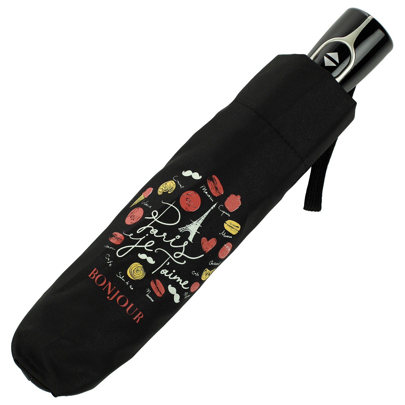 Автоматический зонт с чехлом Doppler Paris Bonjour