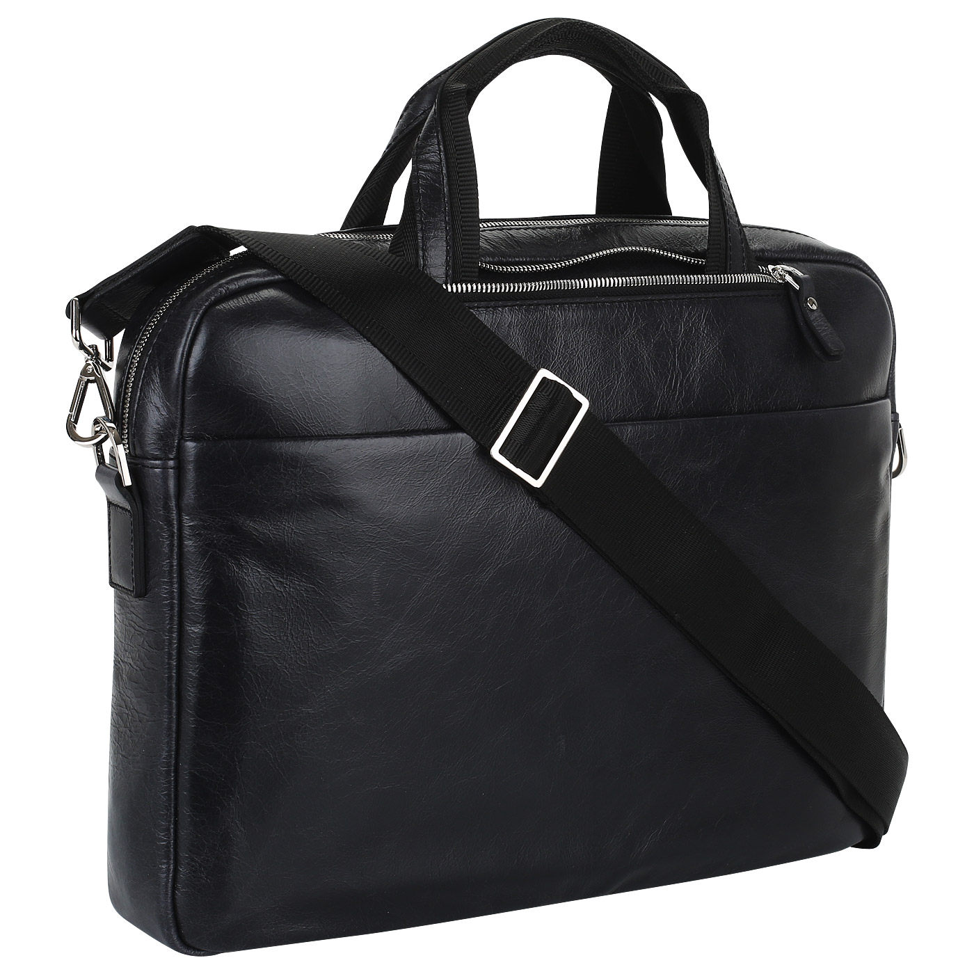 Деловая сумка темно-серого цвета Stevens 