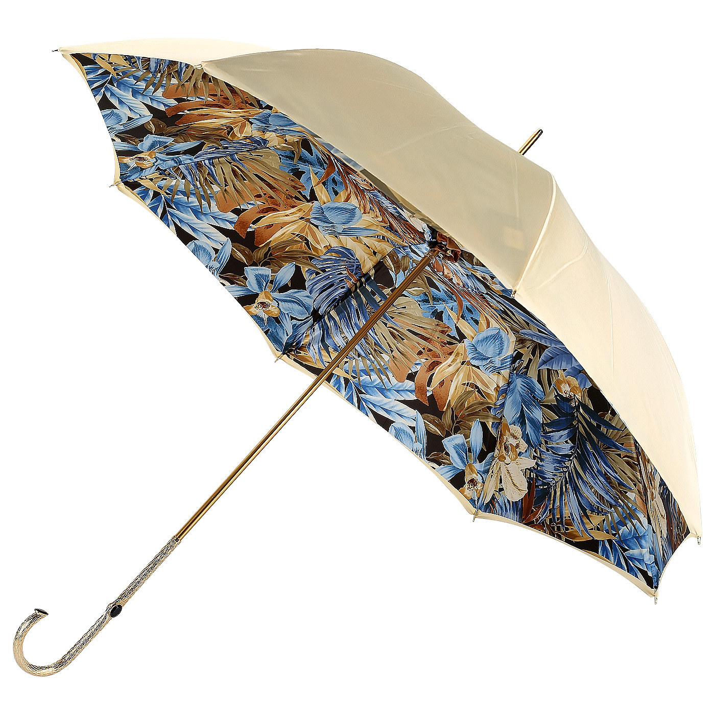 Pasotti Зонт-трость бежевого цвета