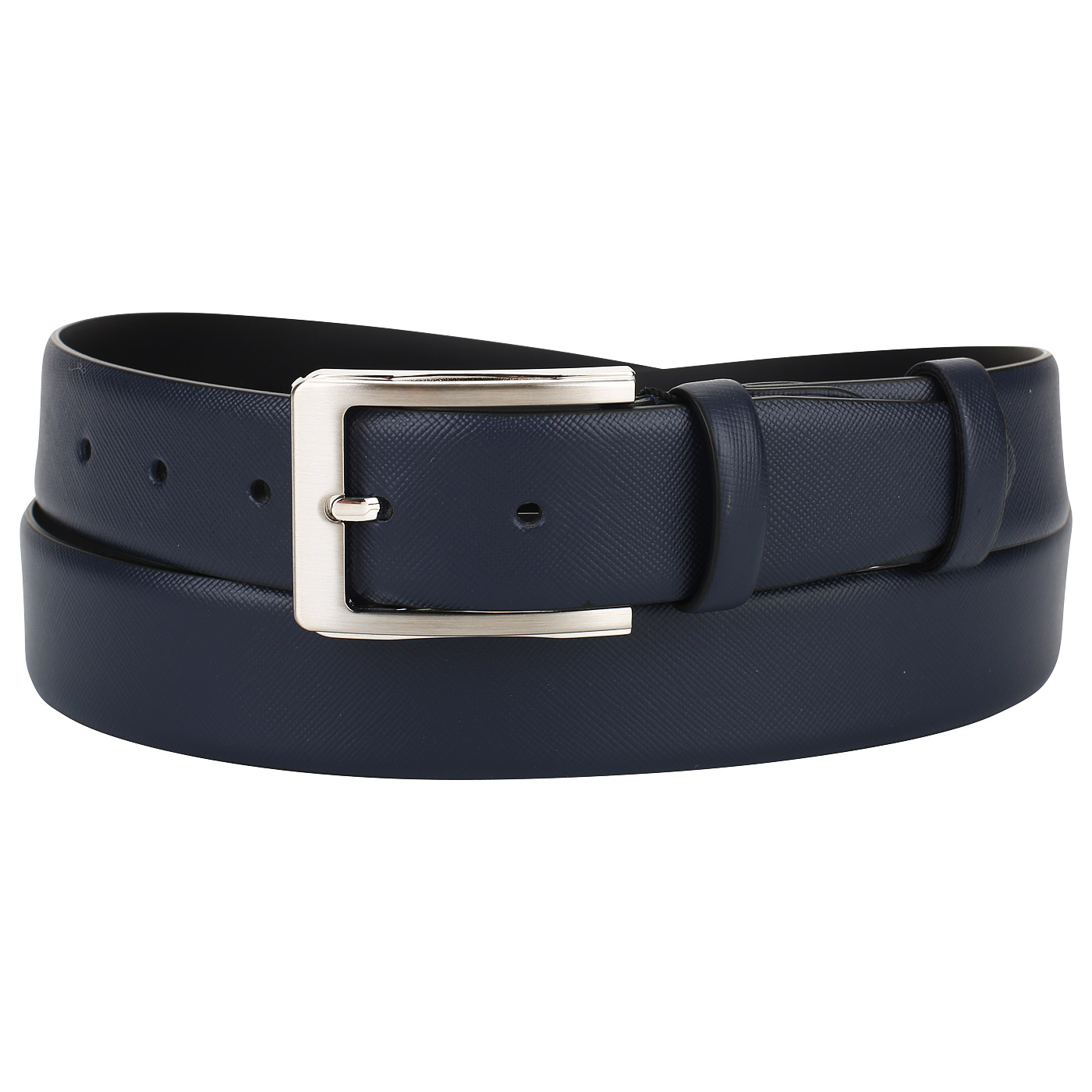 Mayrhoff Синий сафьяновый ремень