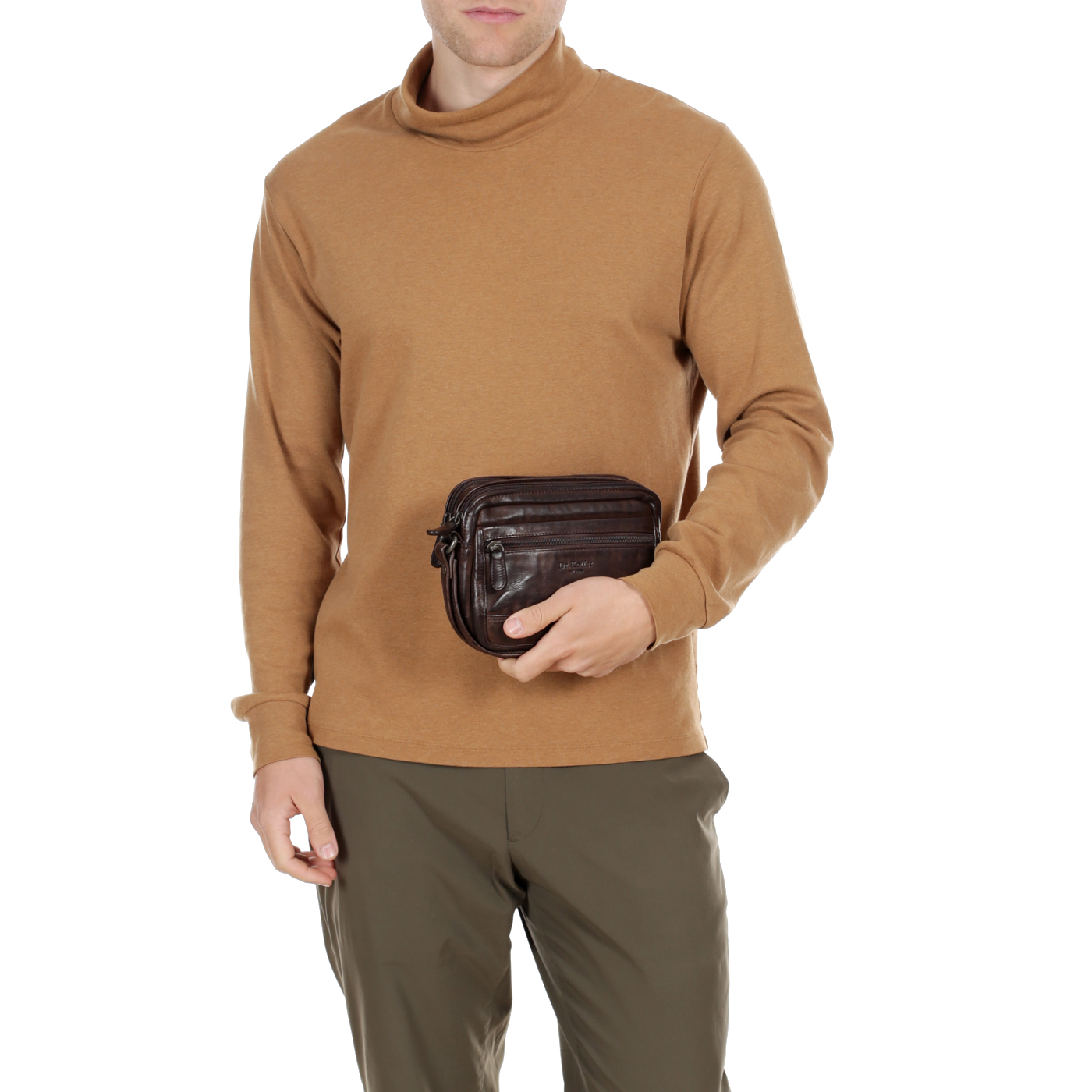 Кожаная сумка Dr. Koffer 