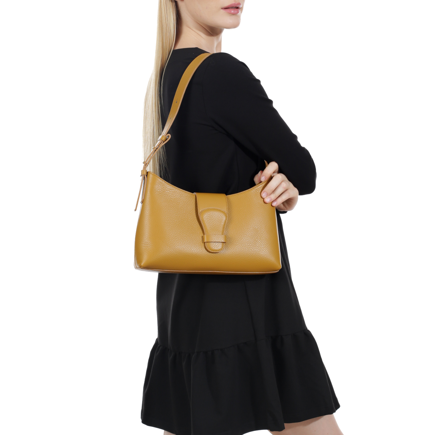 Кожаная сумка Aurelli Soft