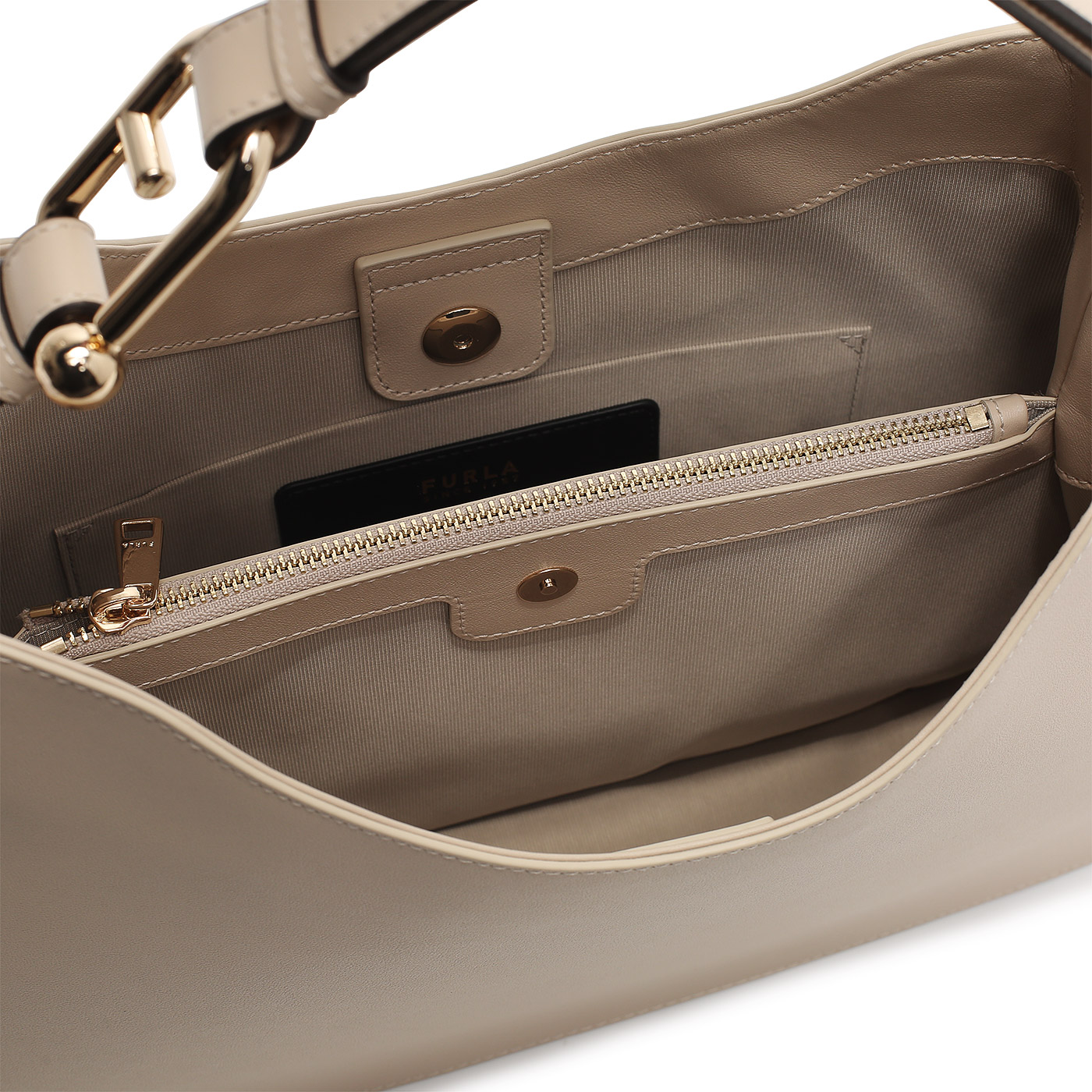 Кожаная сумка Furla Nuvola