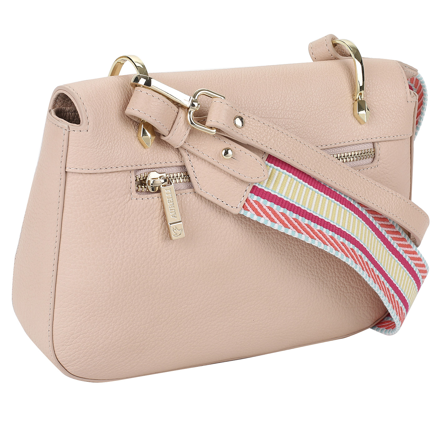 Сумка из зернистой кожи Aurelli Soft