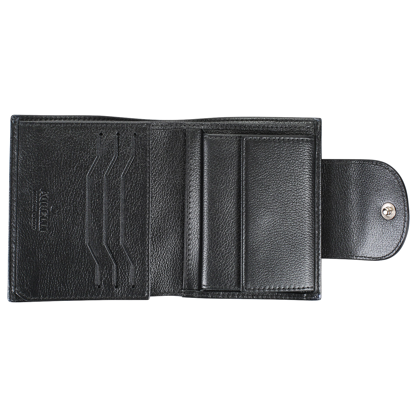 Маленький кошелек на кнопке Aurelli Stella