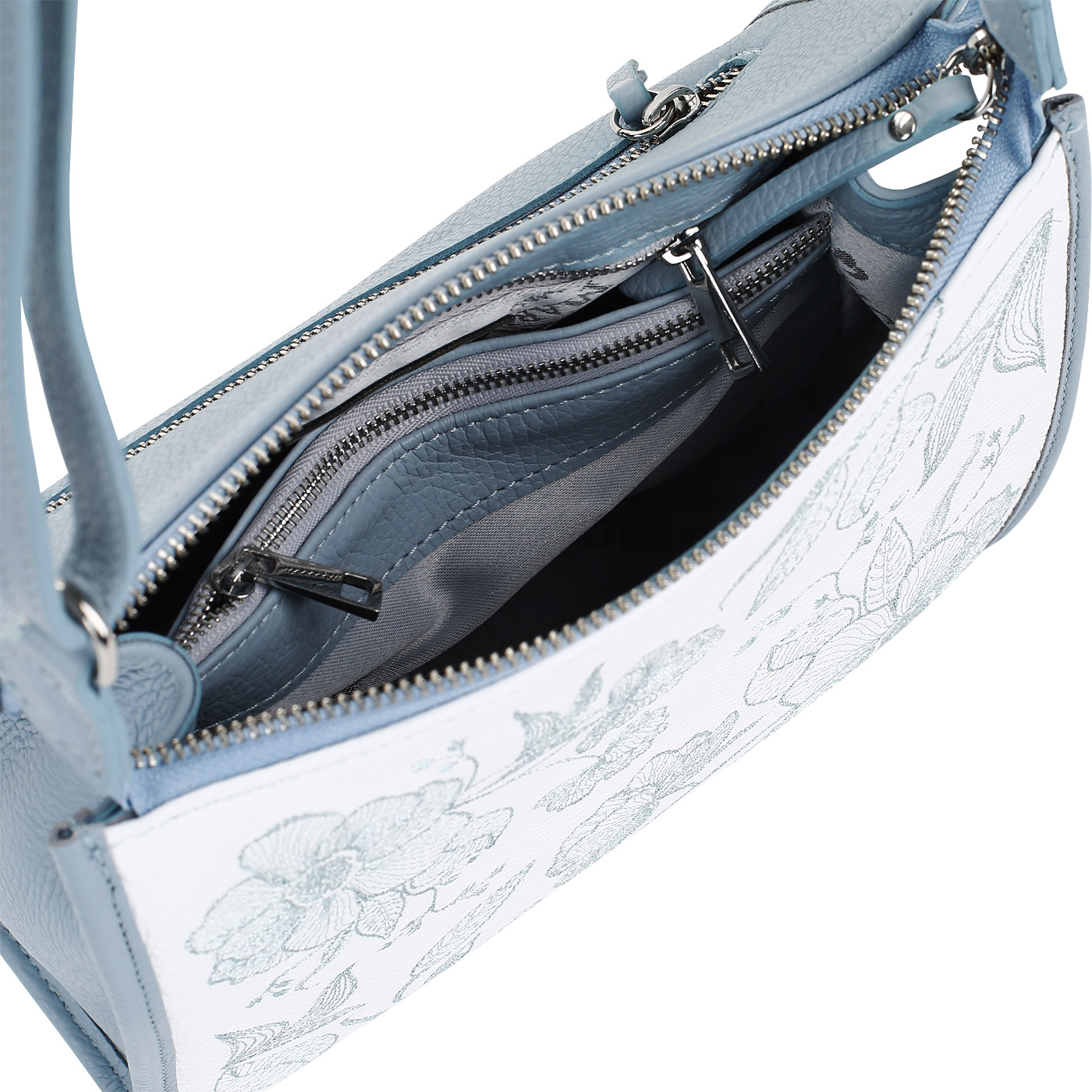 Кожаная сумка через плечо Marina Creazioni 