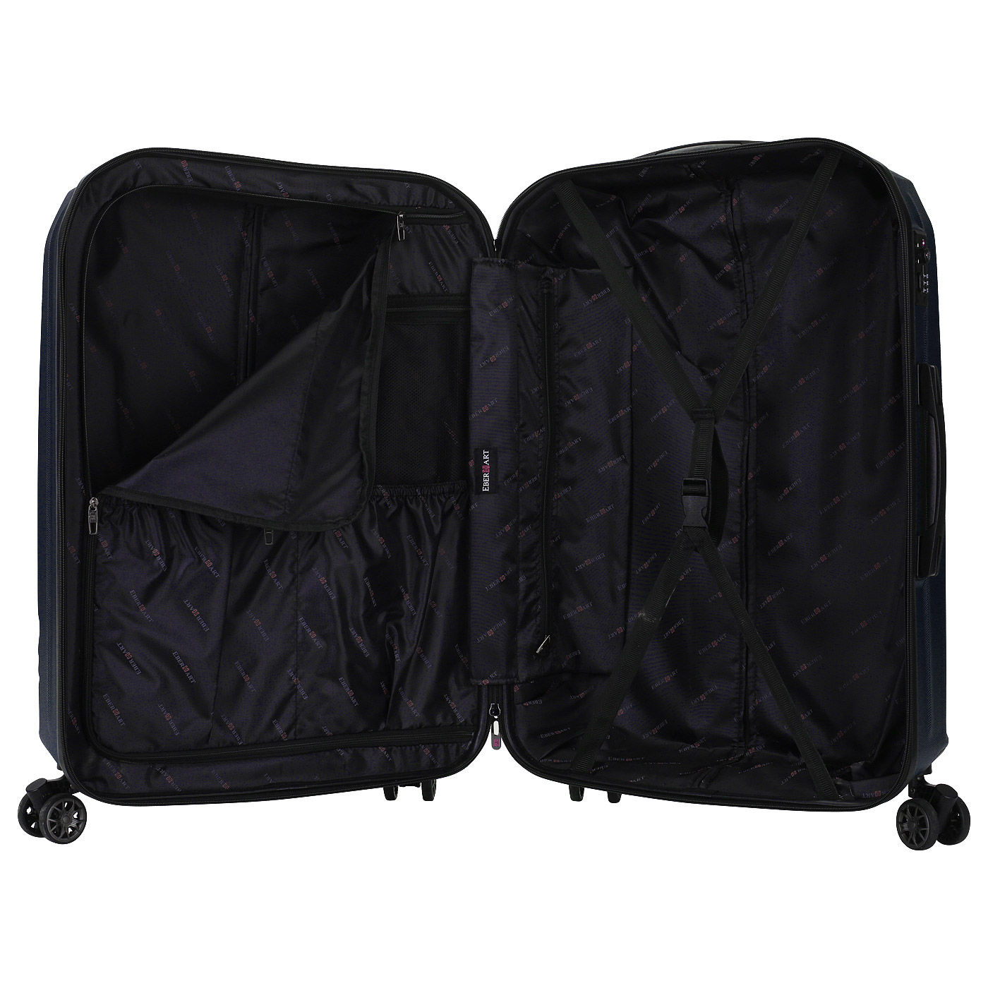 Чемодан большой L из поликарбоната с кодовым замком Eberhart Sway