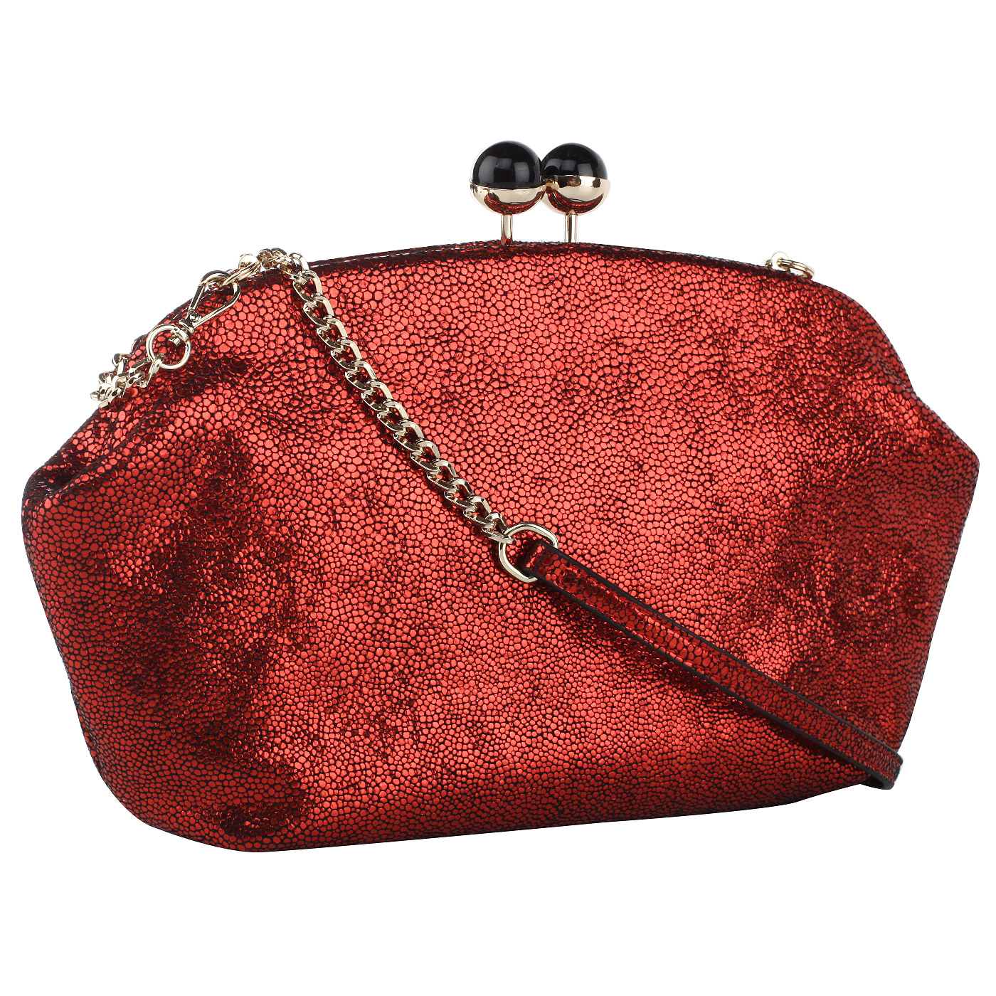 Кожаный ридикюль Cromia Gala met