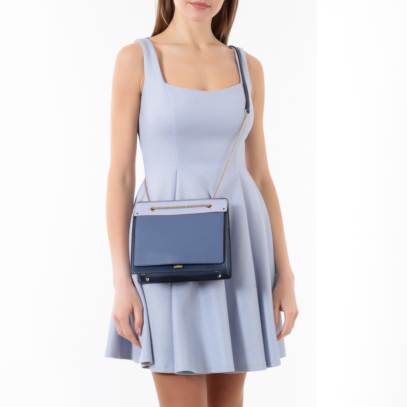 Кожаная сумочка через плечо Furla Like