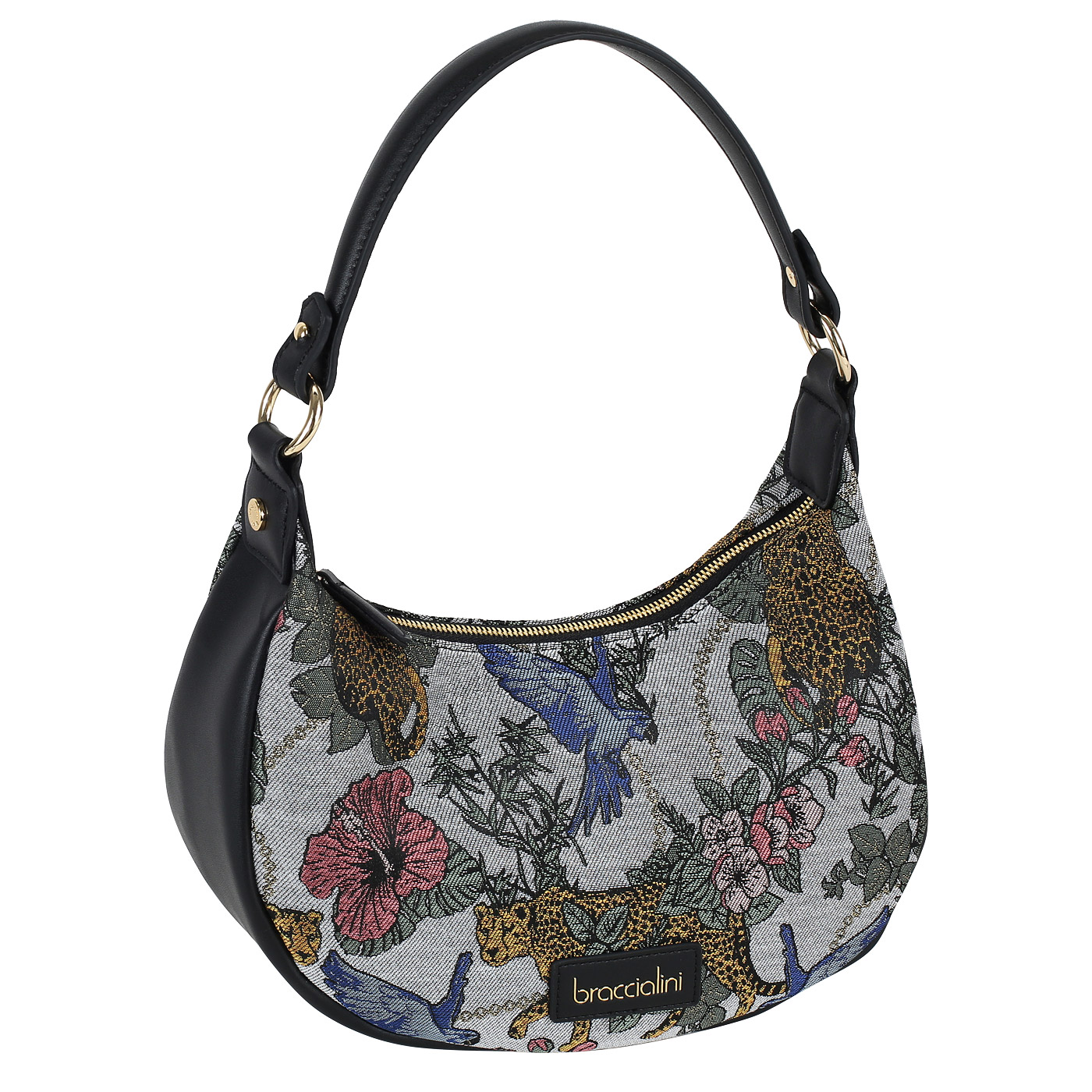 Сумка с ручкой Braccialini Jacquard