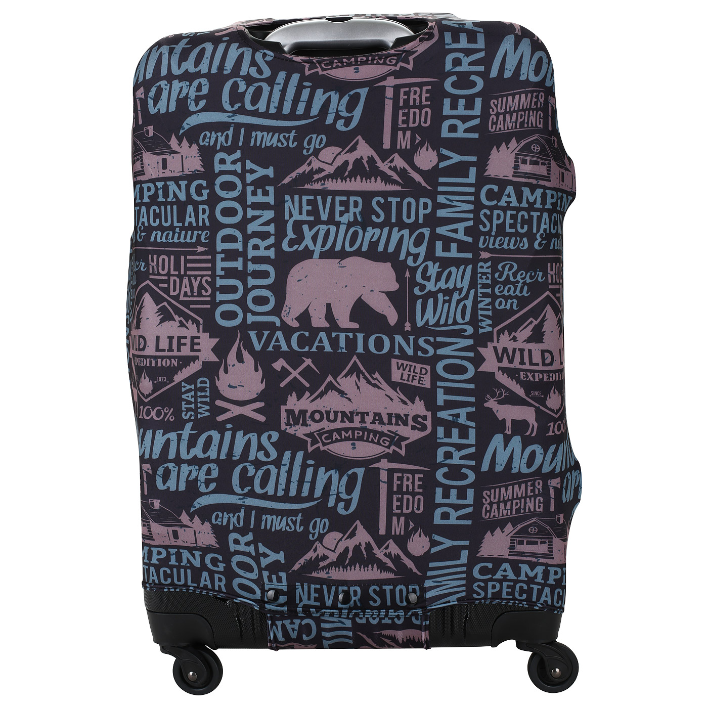 Чехол с принтом и кнопками Eberhart Bear Mountain