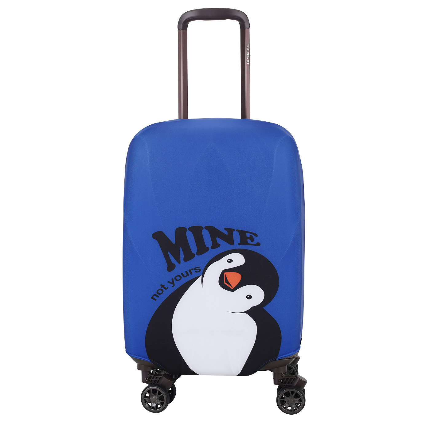 Чехол для чемодана Eberhart Penguin Dark Blue