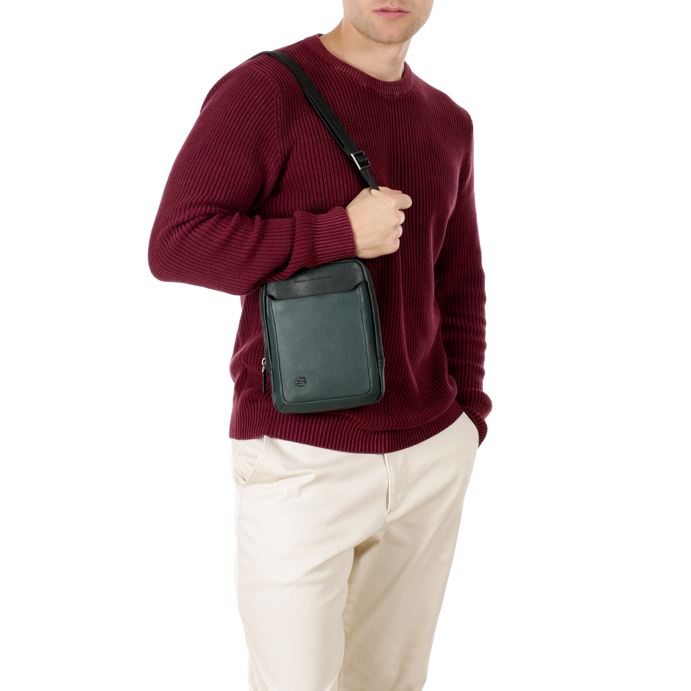 Сумка через плечо Piquadro Black square