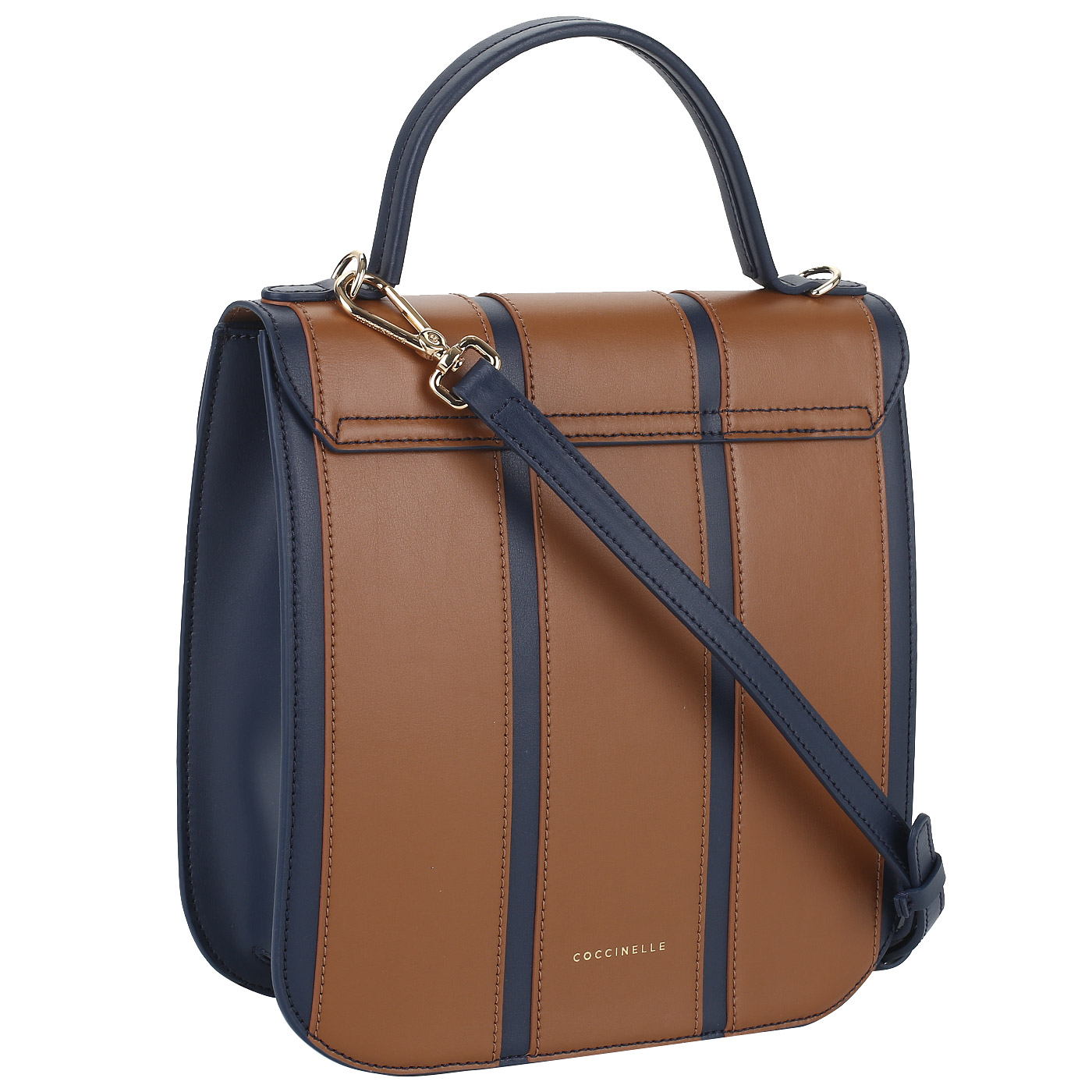 Сумочка на замочке Coccinelle Greez Stripes Patch