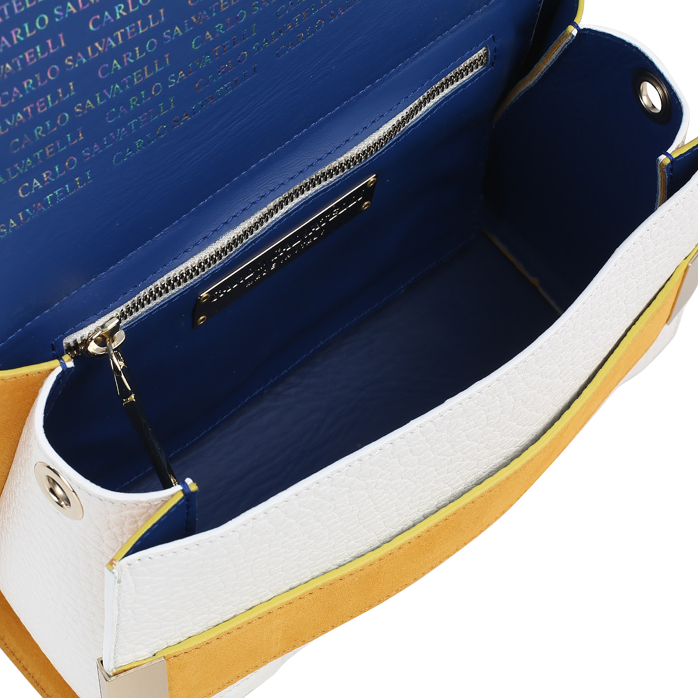 Кожаная сумочка Carlo Salvatelli Cervino Camoscio