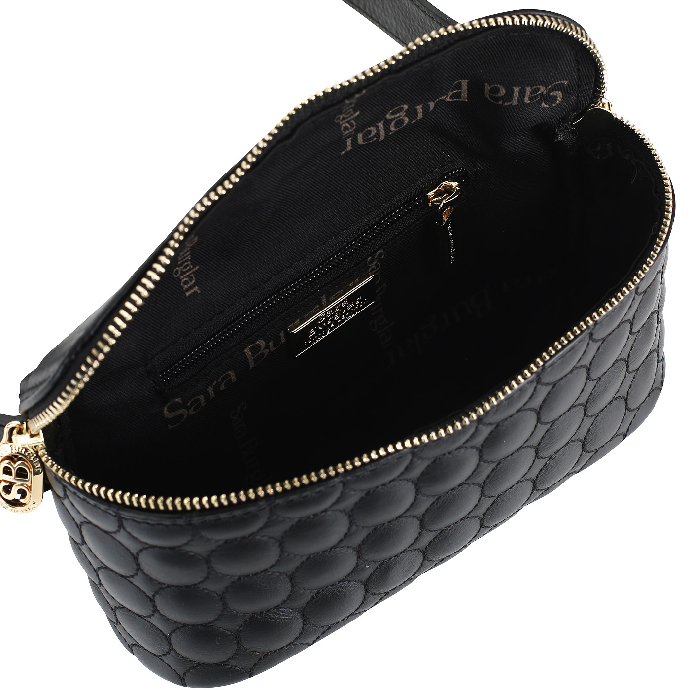 Кожаная поясная сумочка Sara Burglar Helen Ricamo